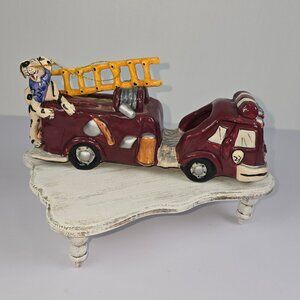 Blue Sky Clayworks #23 Heroes Brigade Firetruck Dalmatian by Heather Goldminc